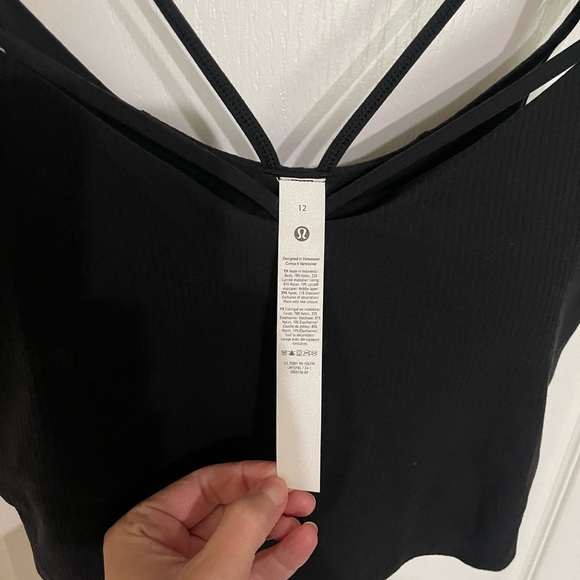 Lululemon Align Strappy Ribbed Tank Top
Black 2023 Style Number: W1EF6S Nulu 12 - Picture 3 of 8
